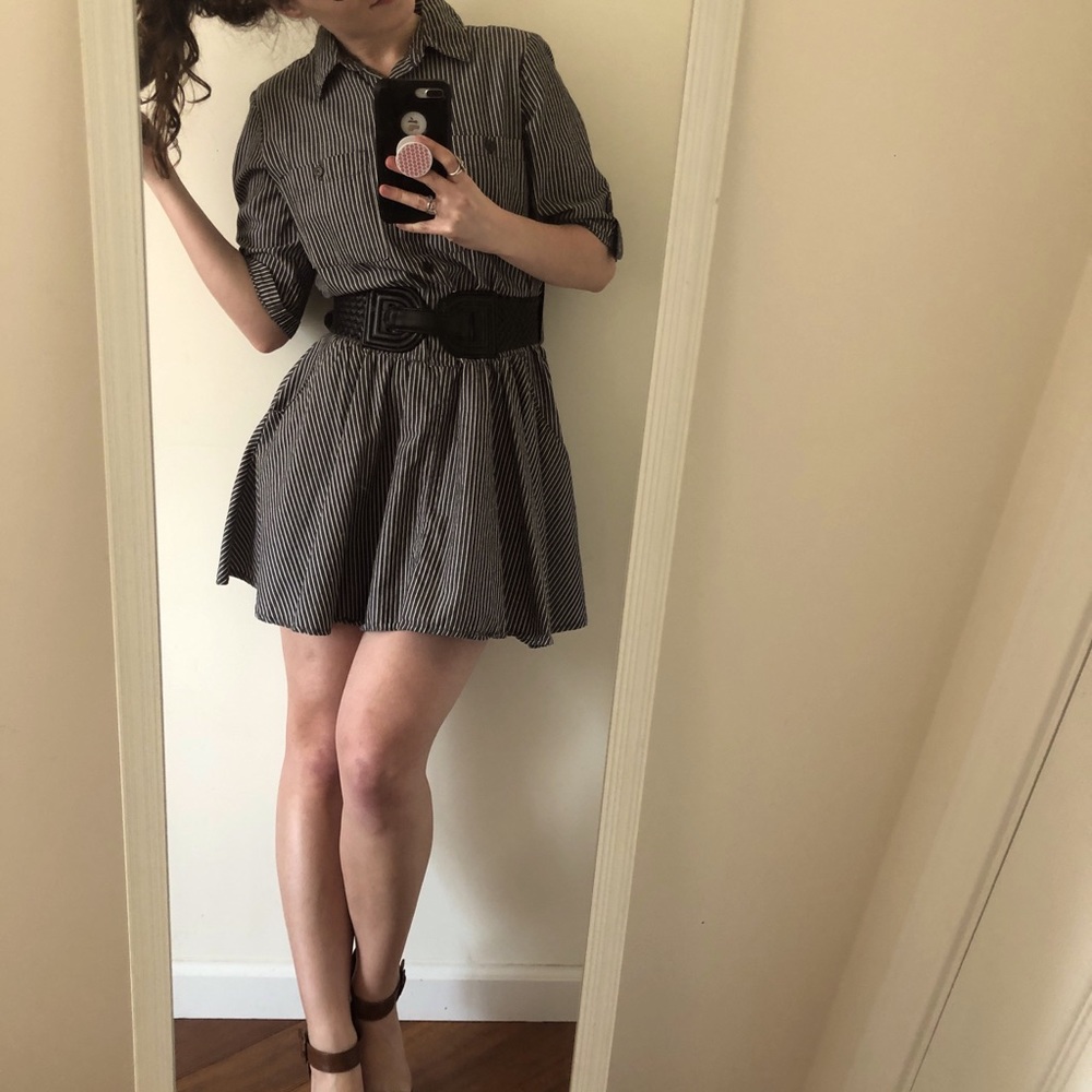 BaileyGirl Striped Shirt Dress